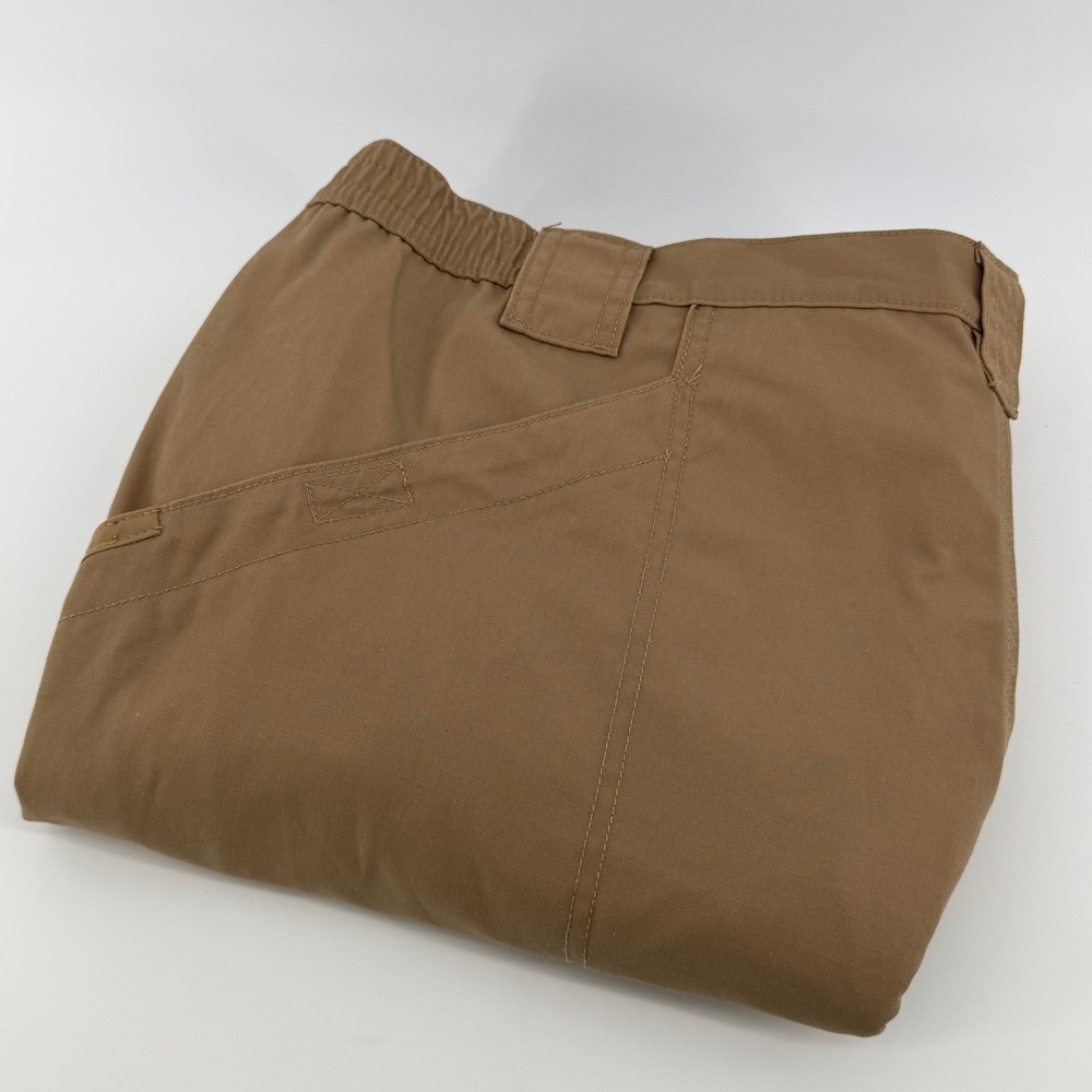 5.11 Tactical Mens Cargo Pants Brown Ripstop 74273L-120 48x30